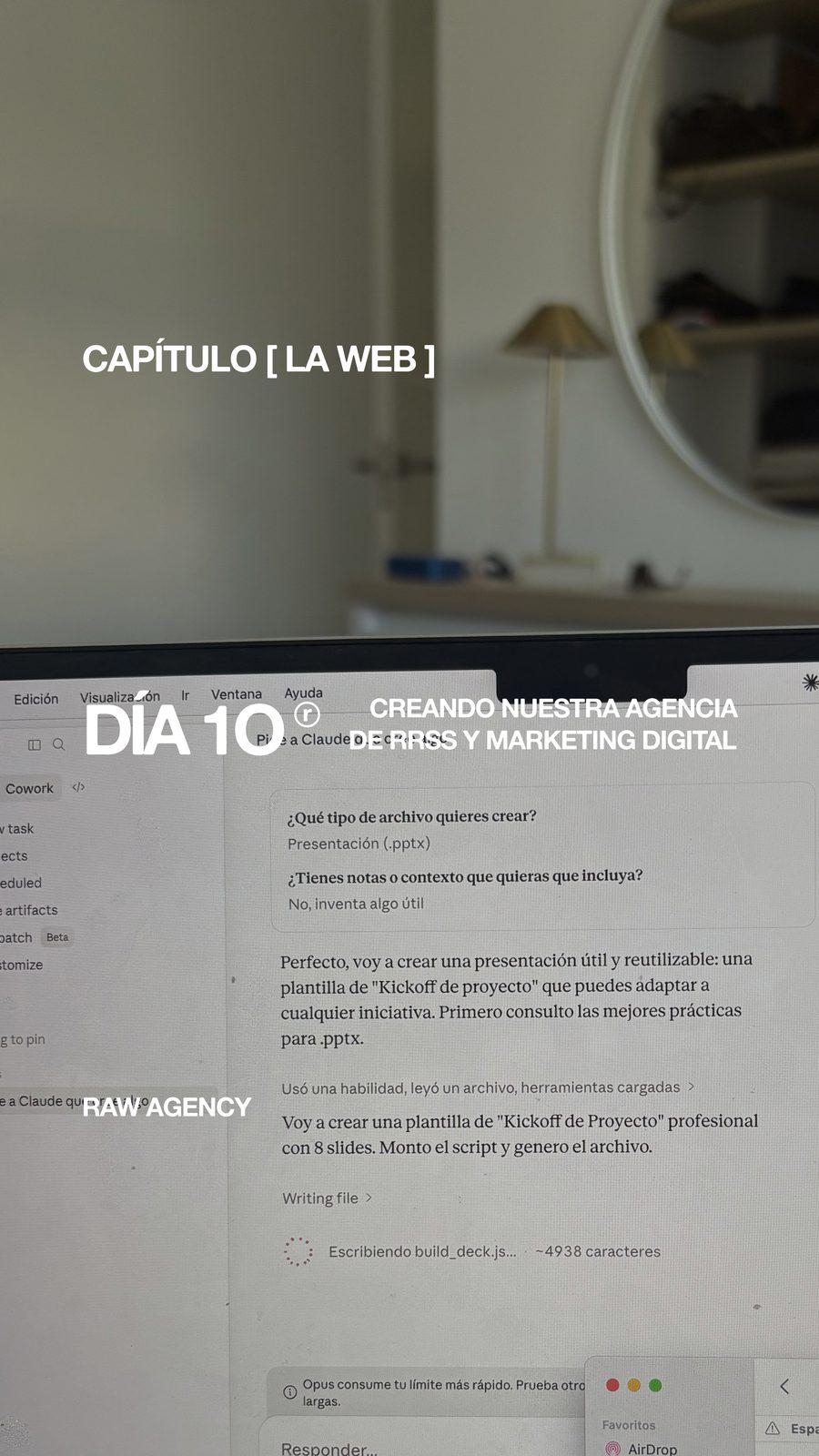 Publicación «Día 10 · Capítulo la web»